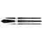 Silver Brush Limited Black Velvet® 3 Piece Watercolor Brushes Set